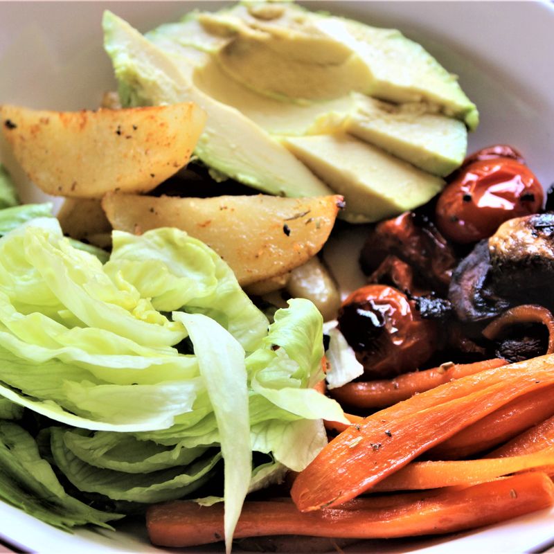 Buttercrunch Lettuce Salad with Roasted Squash and Sage Oil