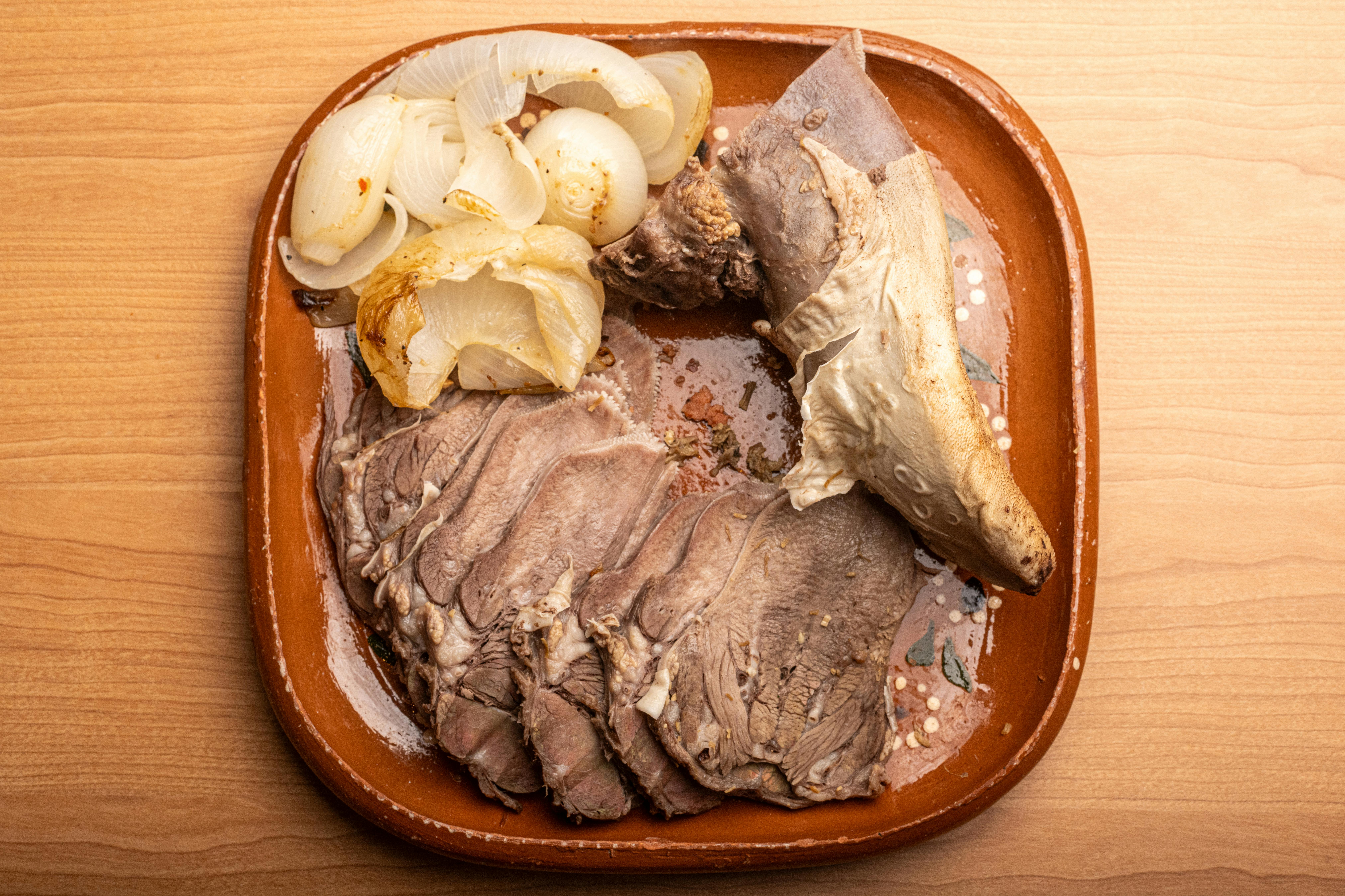 lengua de vaca descongelar