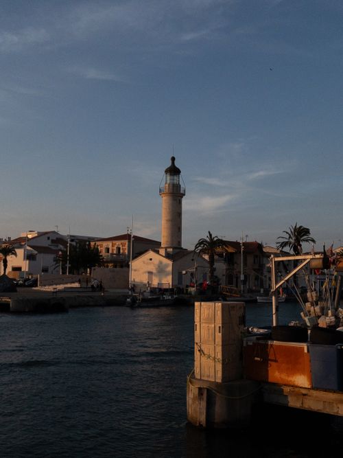 Free Lighthouse of Espiguette Stock Photo