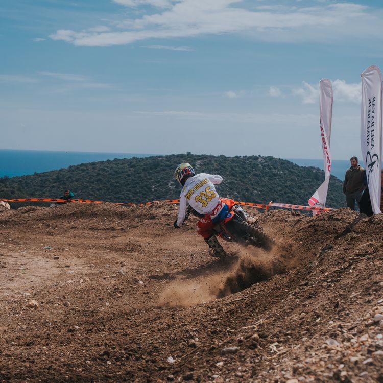 Enduro Rice Exciting Enduro Motorcycle Race on Dirt Track · Free Stock Photo