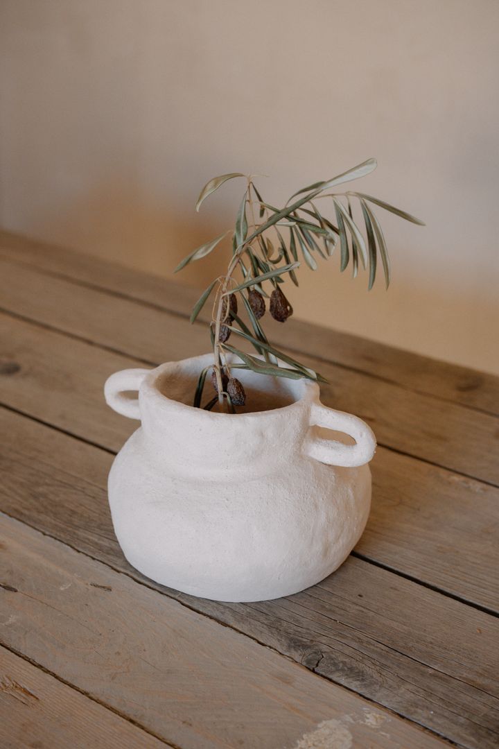 Illustrative image for Earth-toned decorative vase; not confirmed inventory