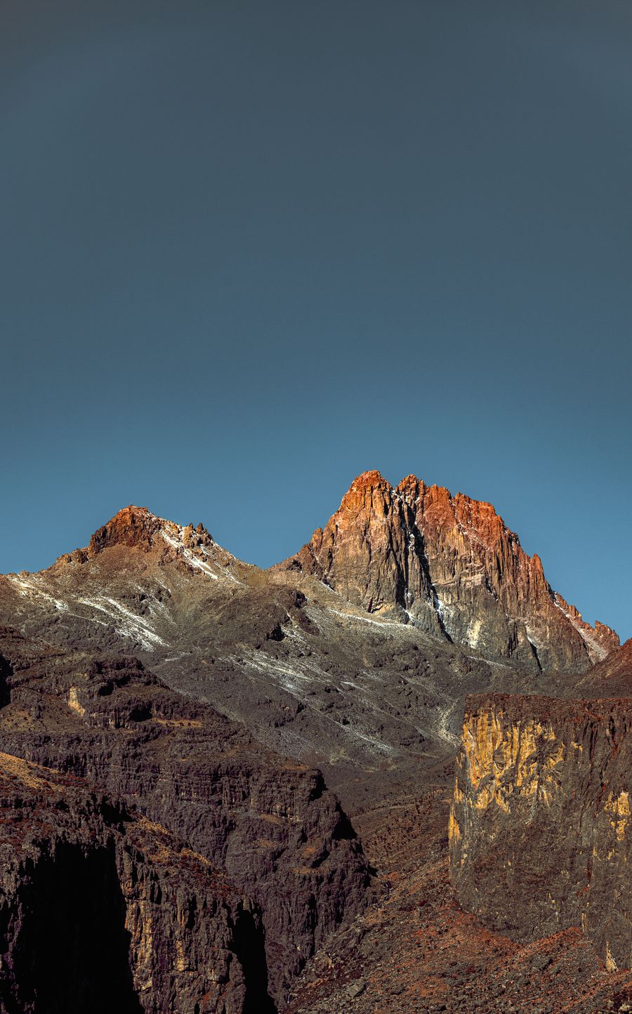 Mount Kenya — Beyond the clouds, the summit awaits
