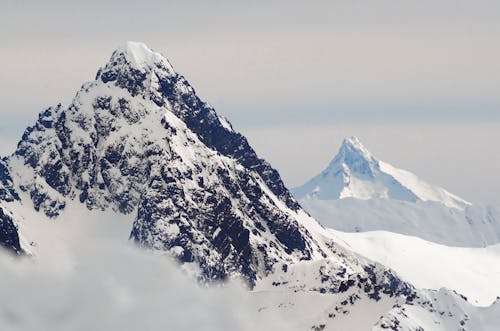 Free Photo Of Snow Capped Mountains  Stock Photo