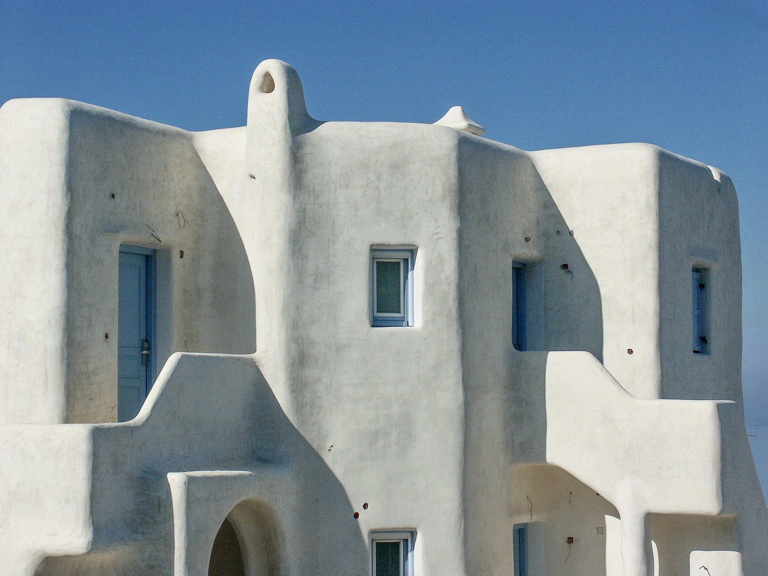 Traditional Cycladic Architecture in Mykonos · Free Stock Photo