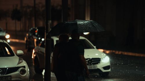 Free Rainy night Stock Photo