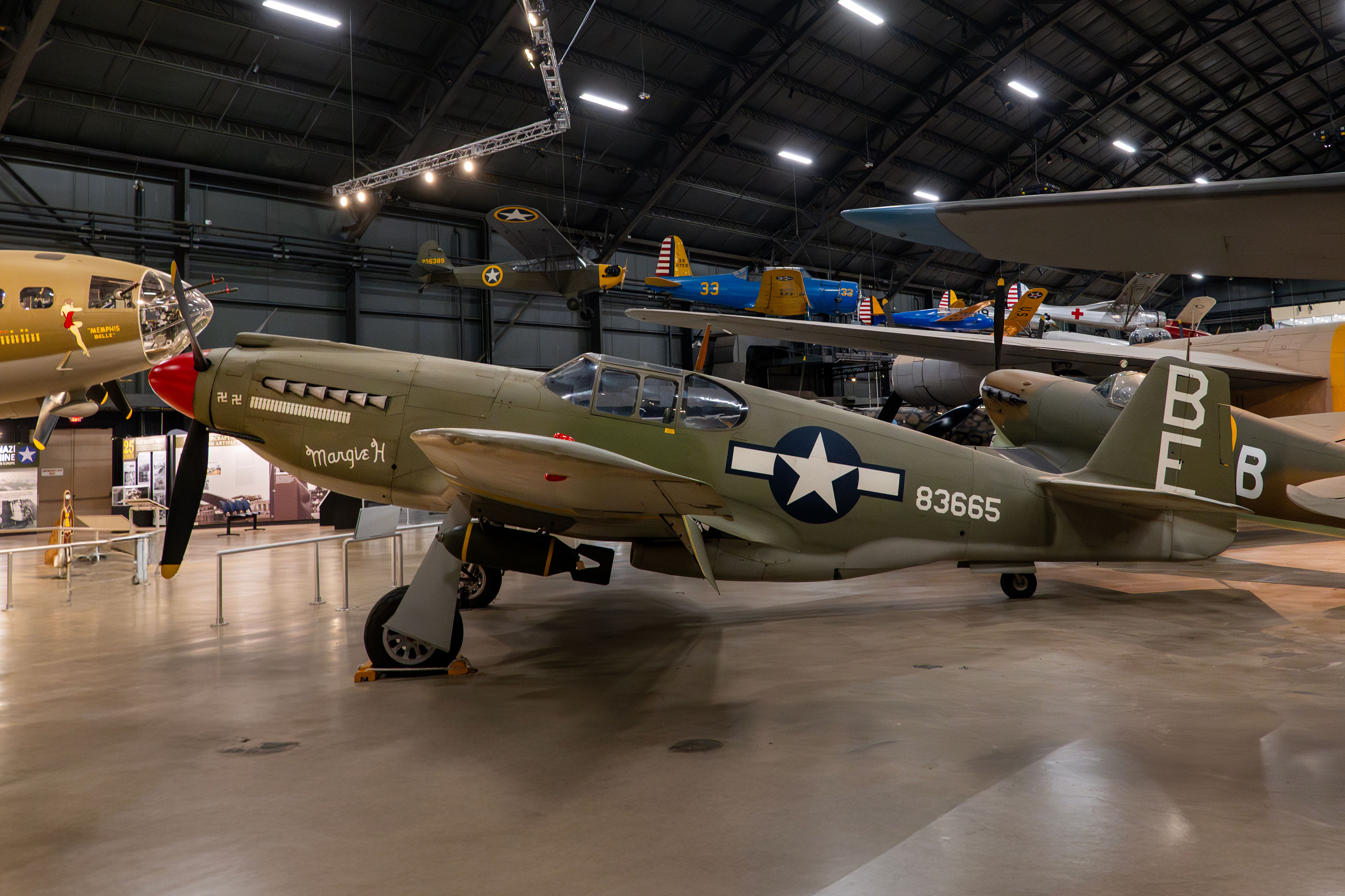 Historic Military Aircraft in Dayton Aviation Museum · Free Stock Photo