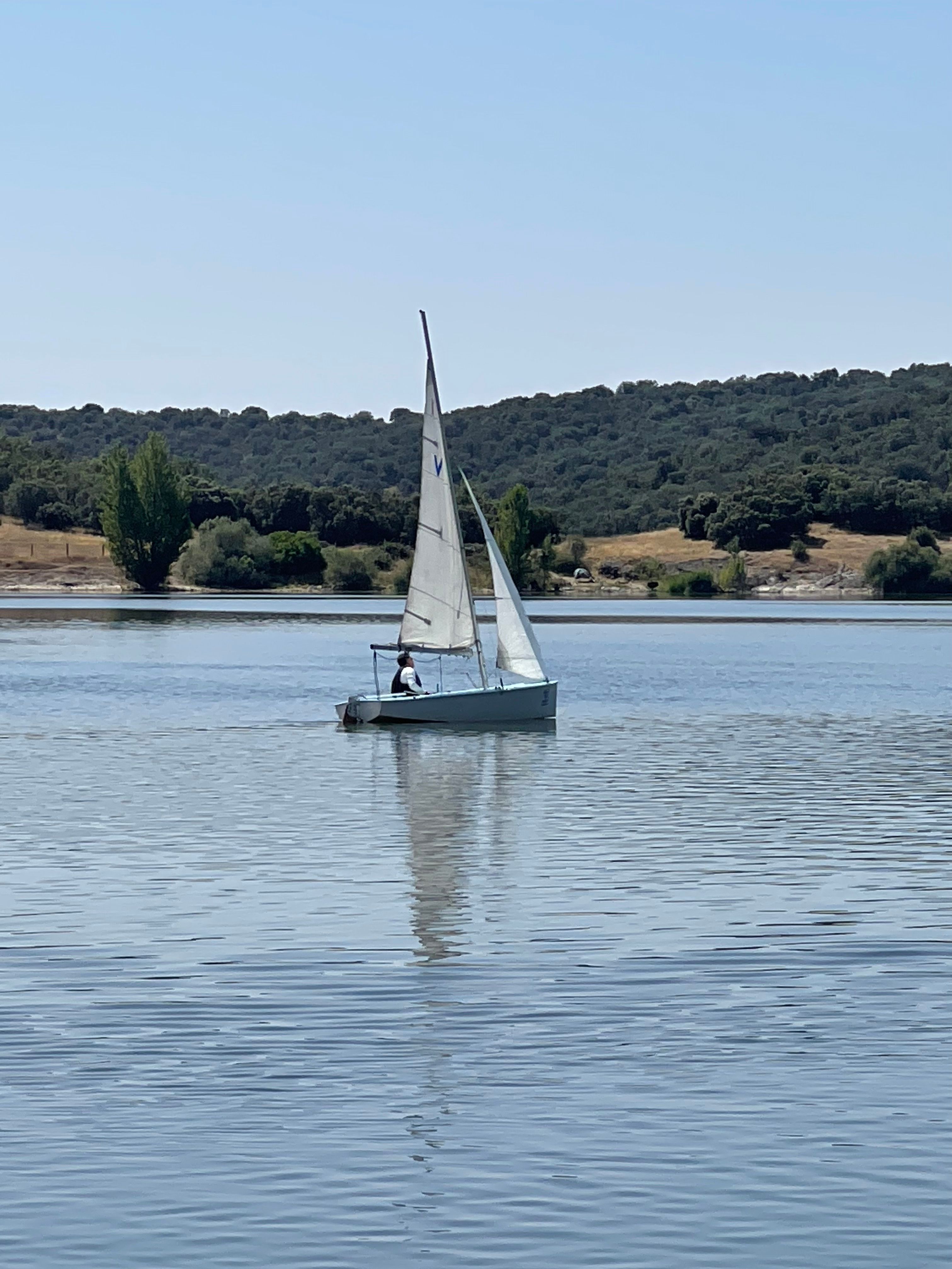 Serene Sailing on Spanish Lake