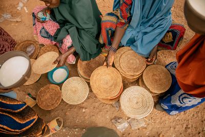 Woven baskets