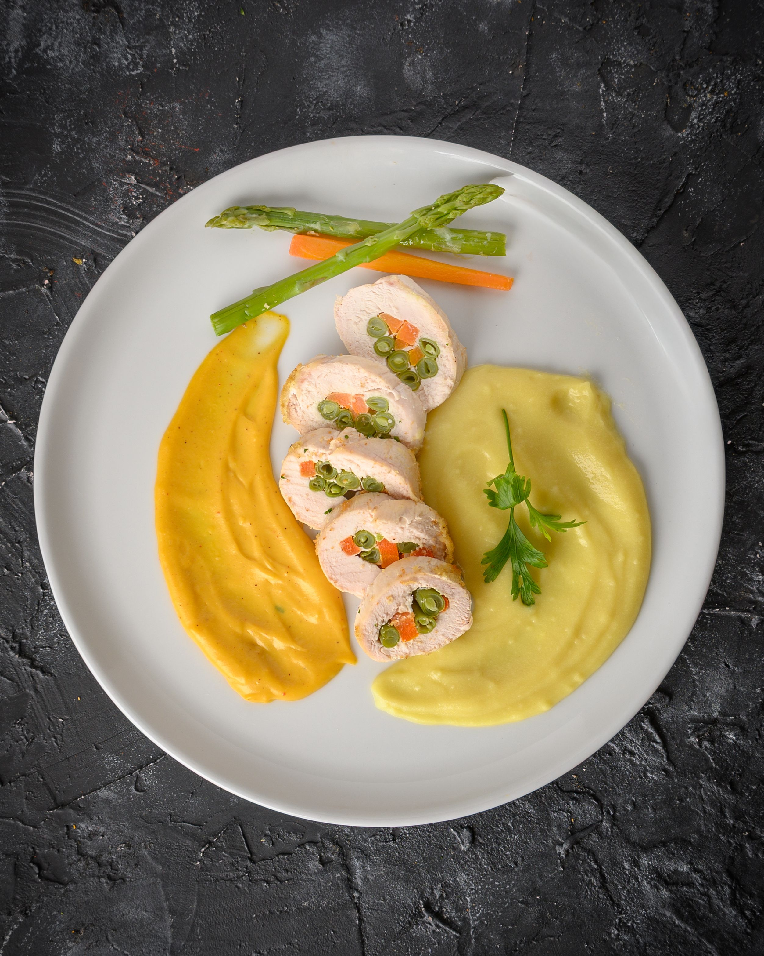 Chicken breast rolls