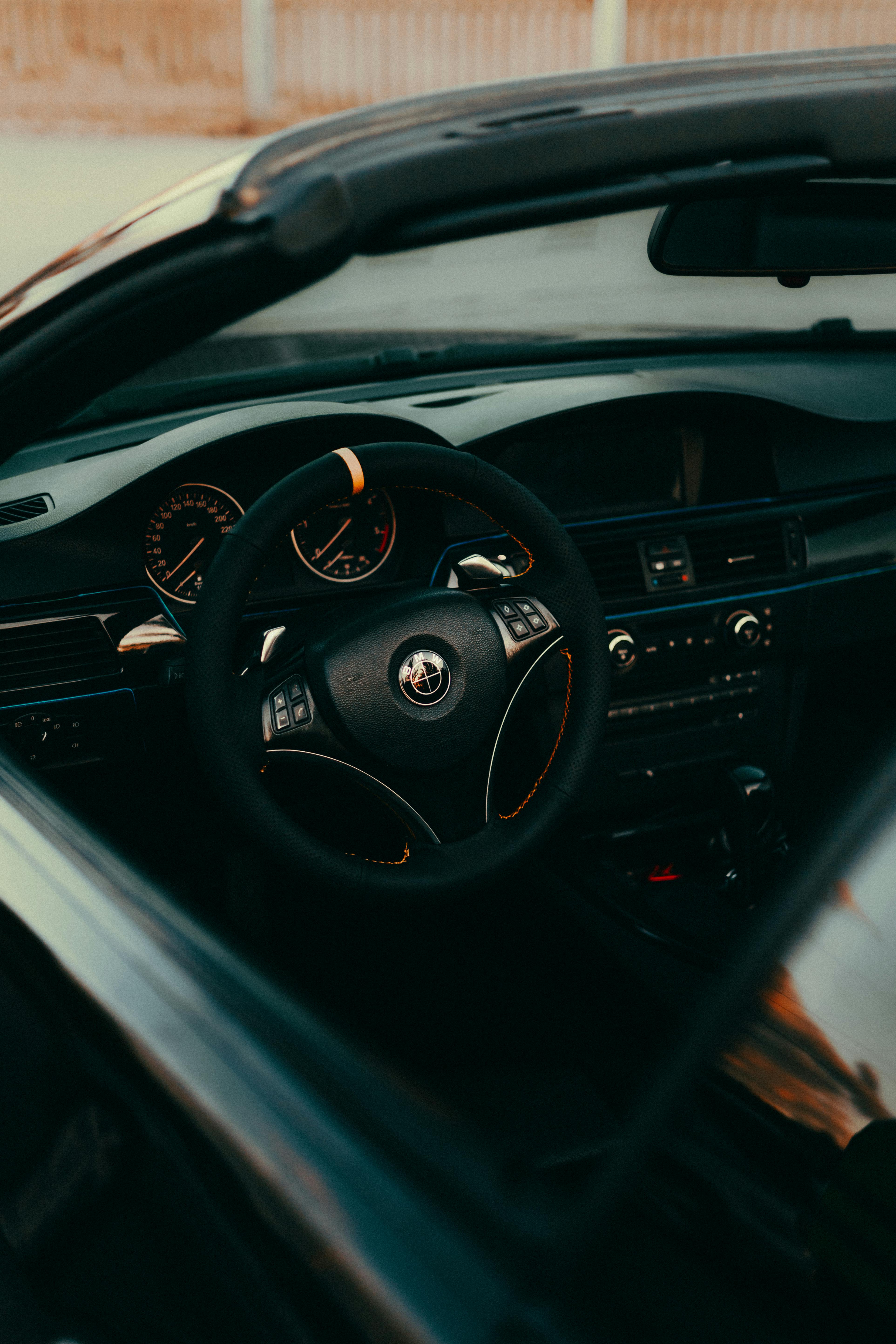 Premium steering interior