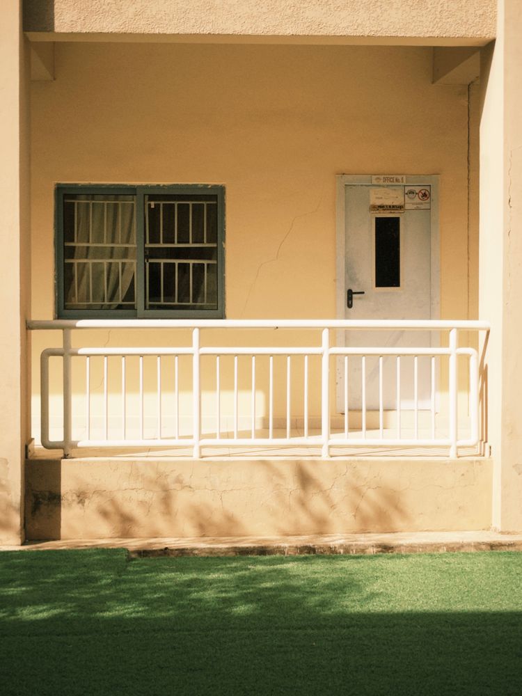 Entrée extérieure moderne avec zone privée