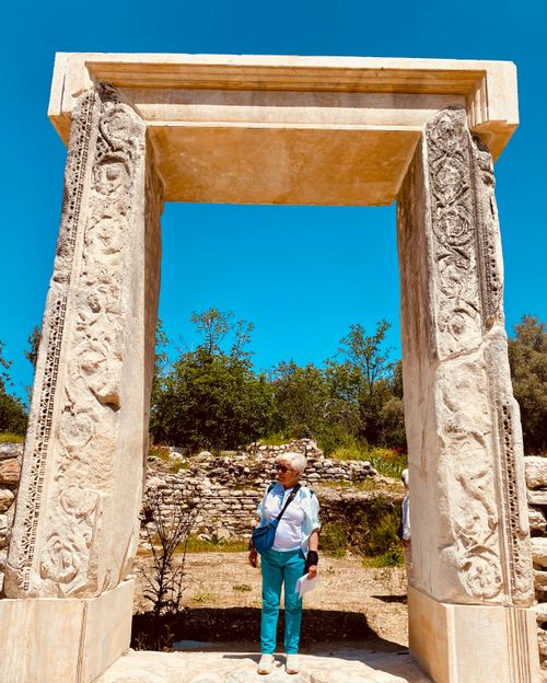 Free stratonikeia city entrance Stock Photo