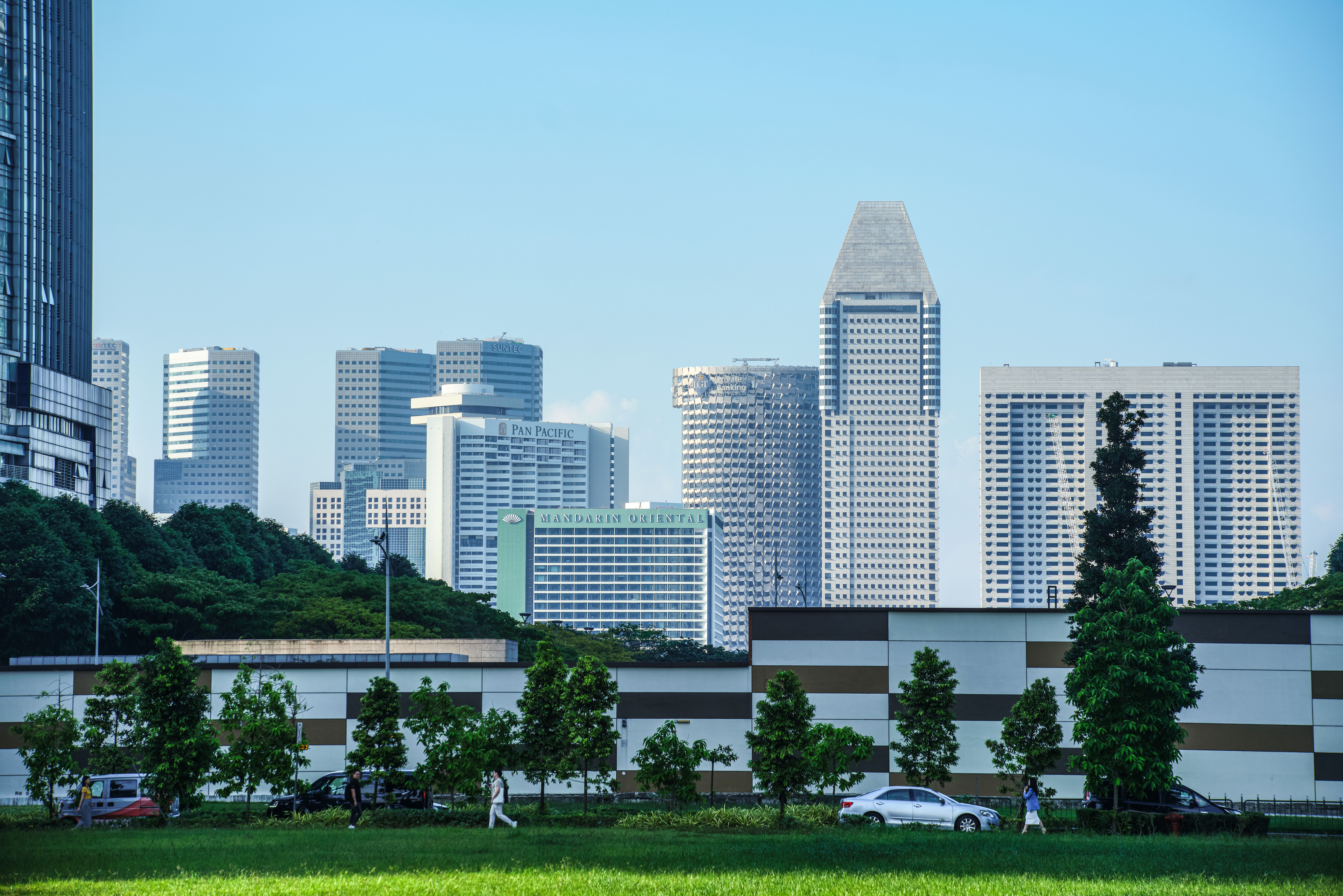 新加坡濱海灣與城市天際線