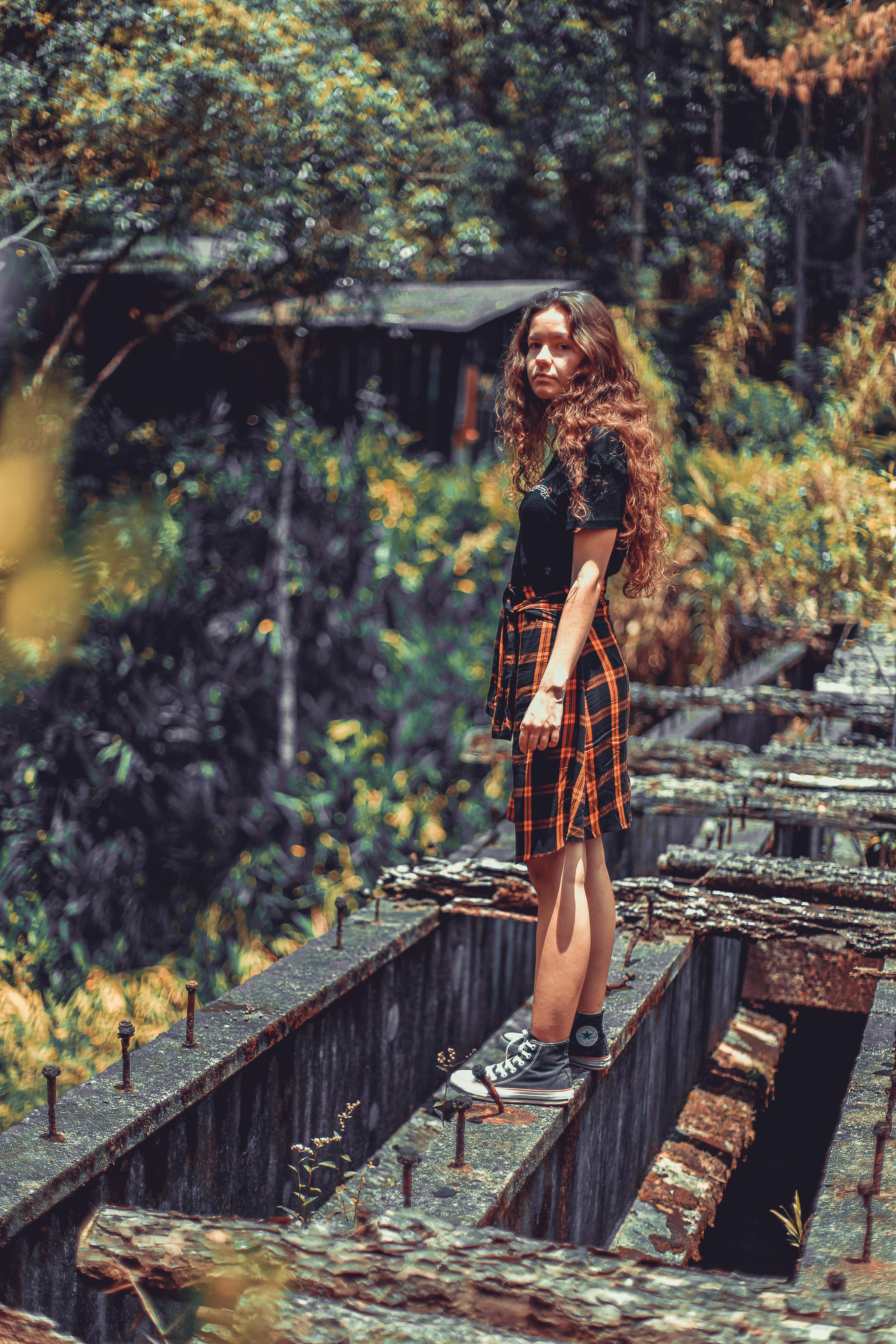 What causes hair growth on a woman's chin?