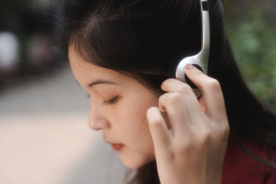 ear health care closeup