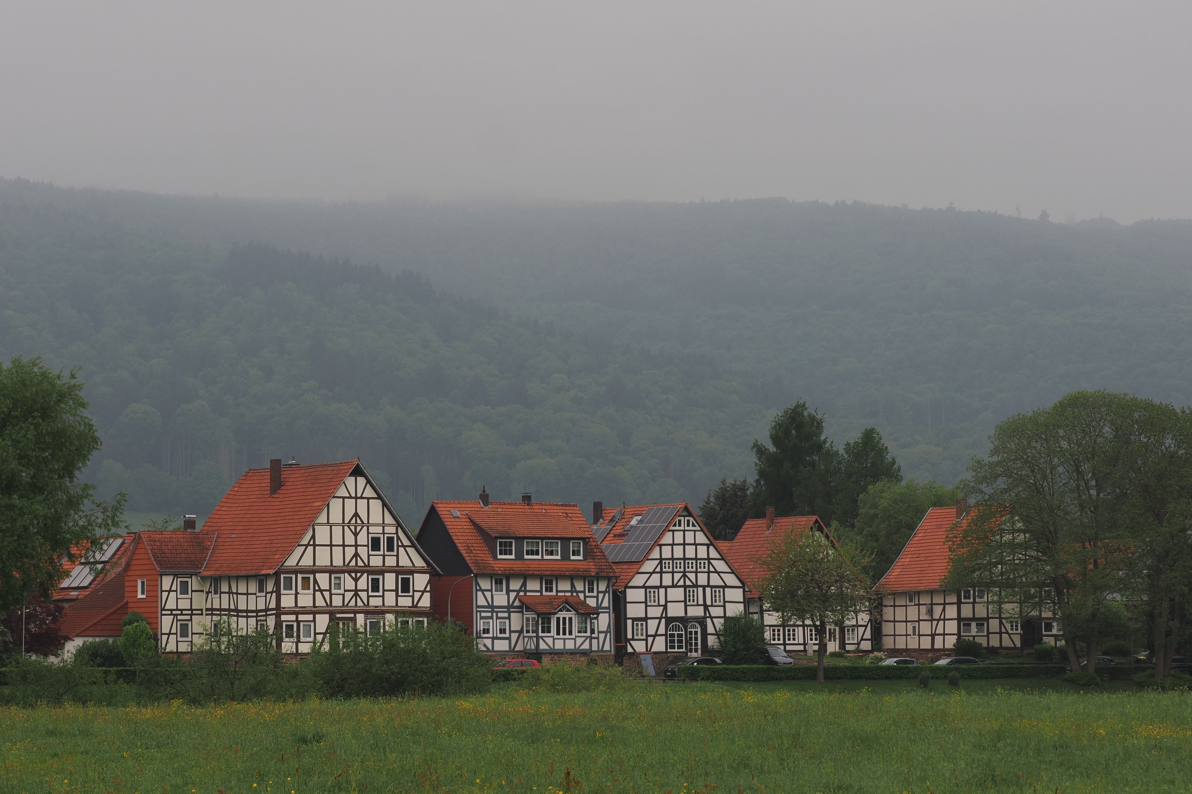 Sierra de Francia village half-timbered houses