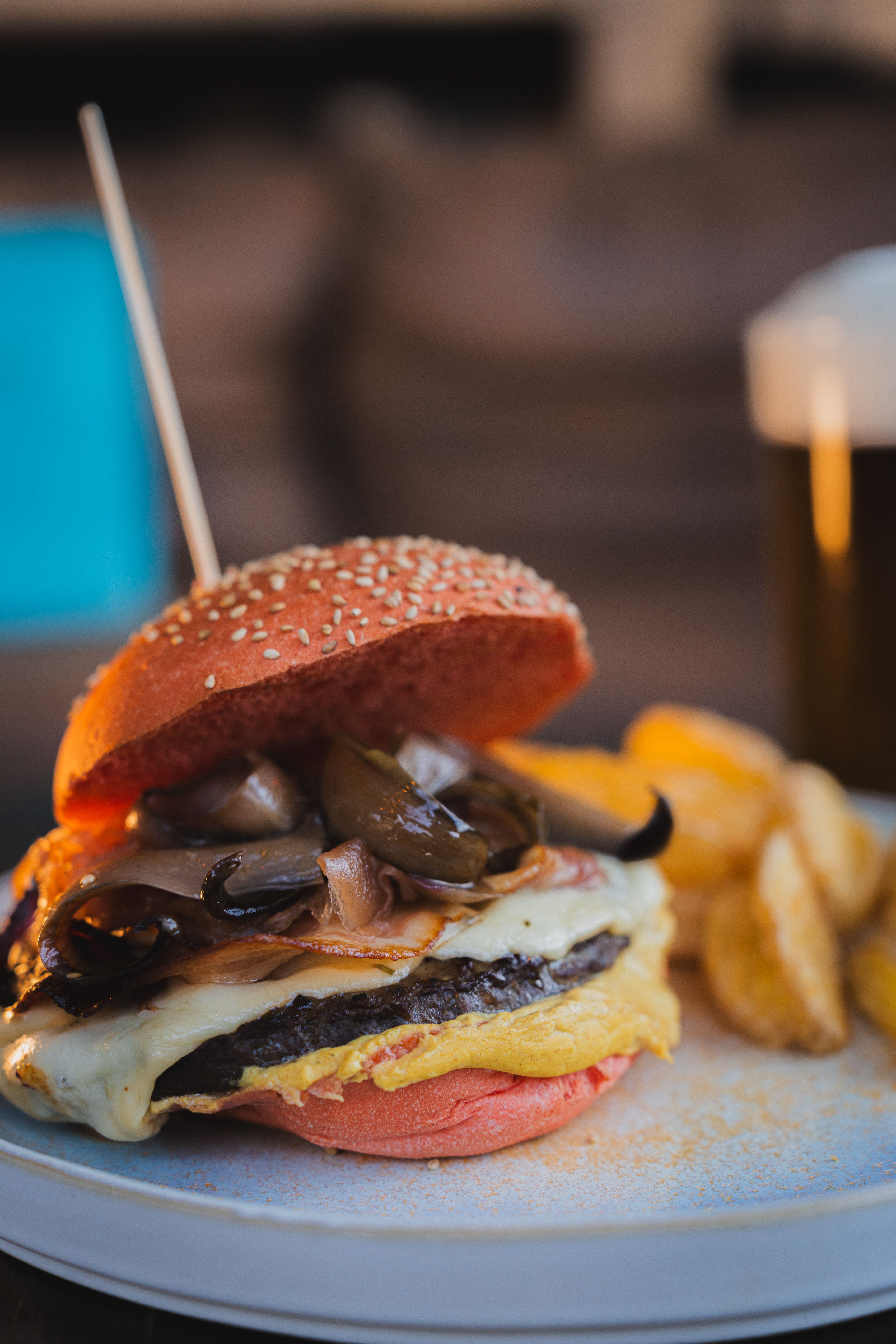 Grilled Portobello Burgers