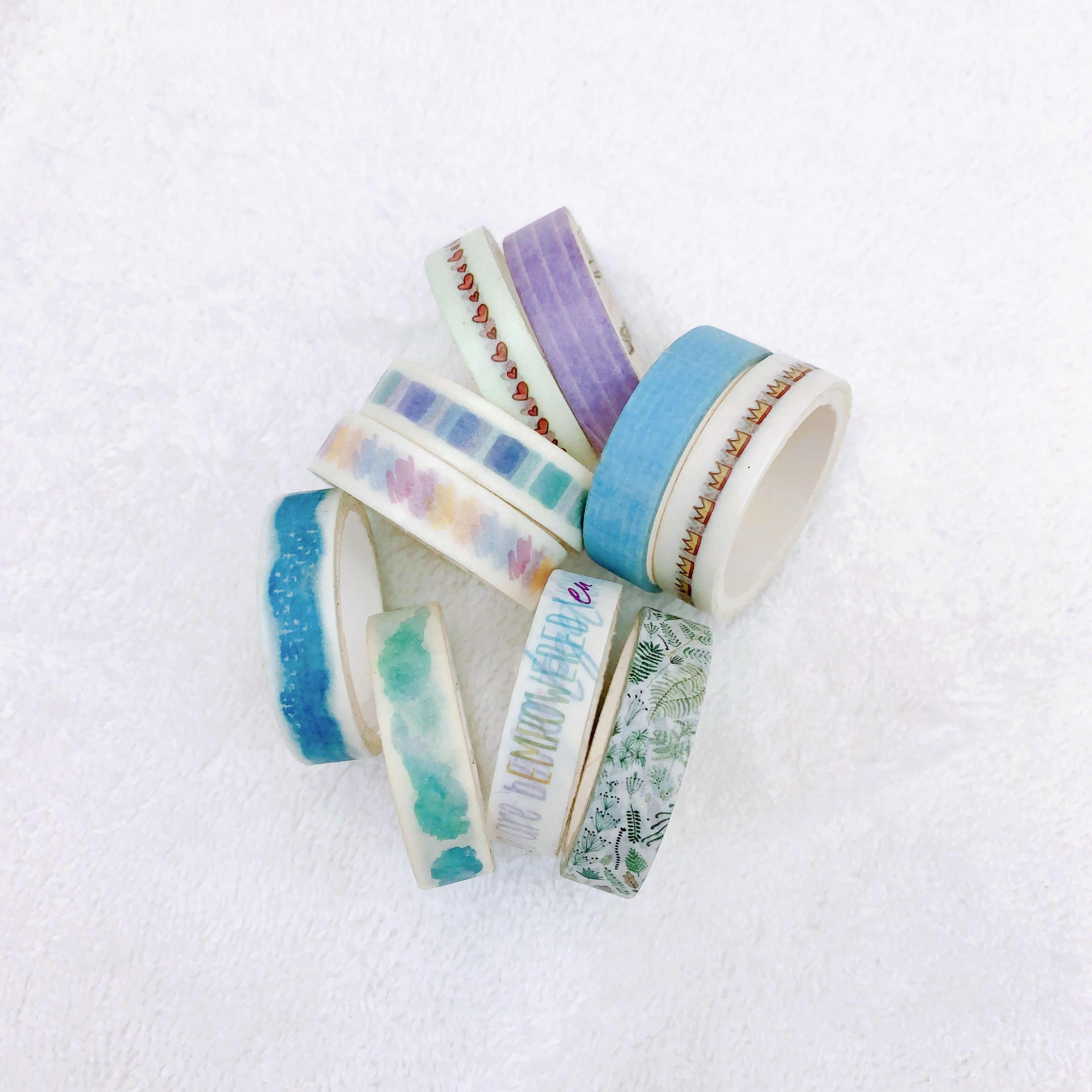 Set washi tape hoa nhí (3 cuộn)