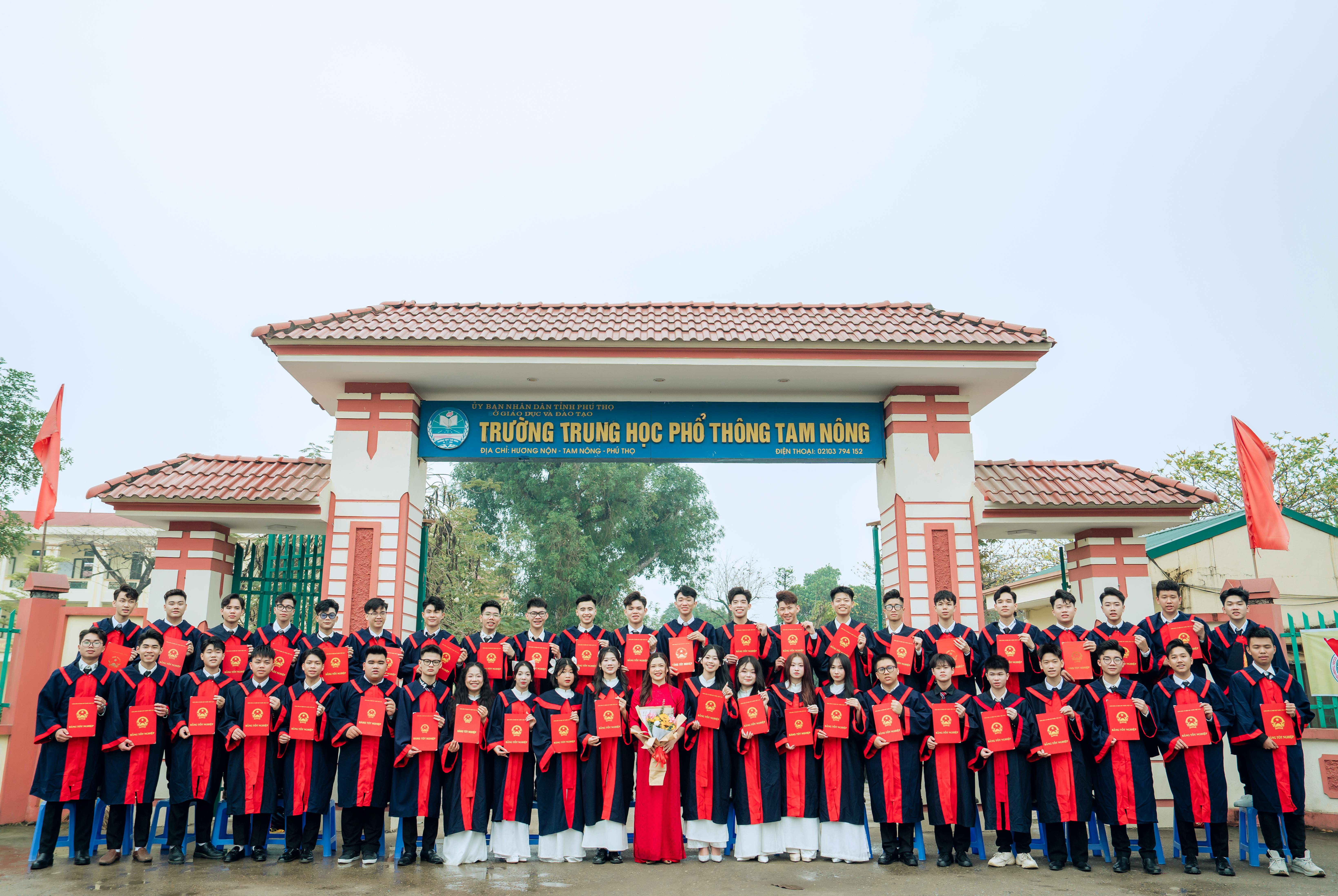High School Graduation Ceremony at Tam Nong