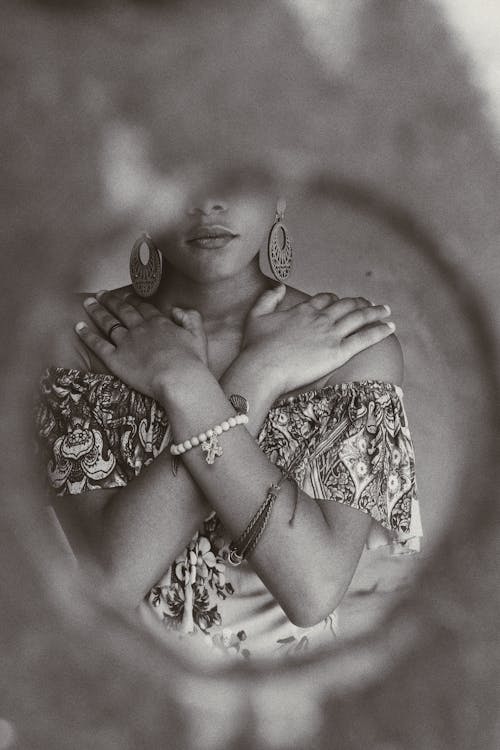 Greyscale Photography of Woman