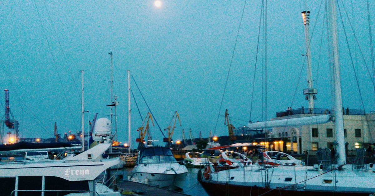 Free stock photo of #dock, #evening, #moon