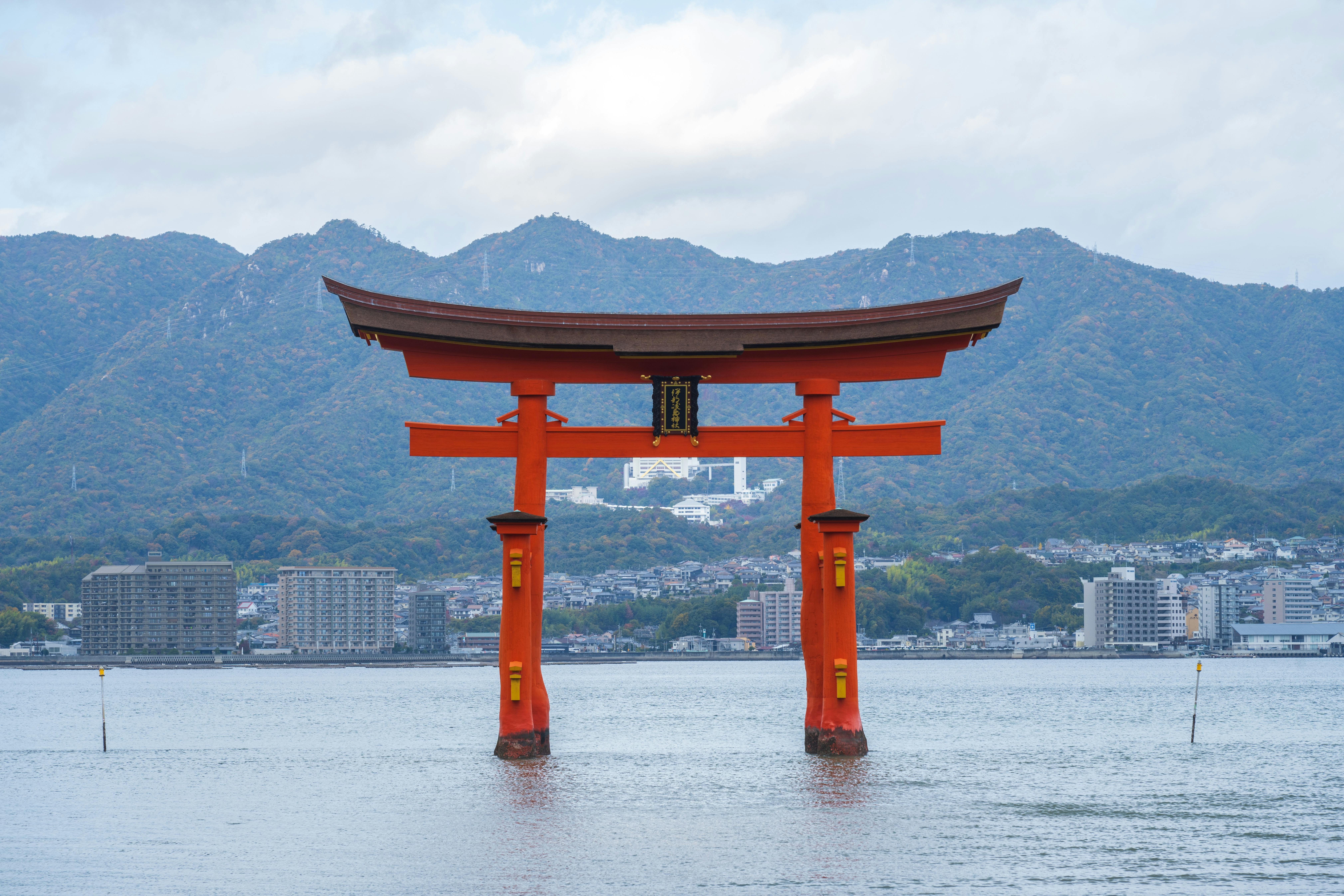 7 Hidden Day Trips from Osaka That Locals Love Miyajima floating torii gate Itsukushima Shrine high tide