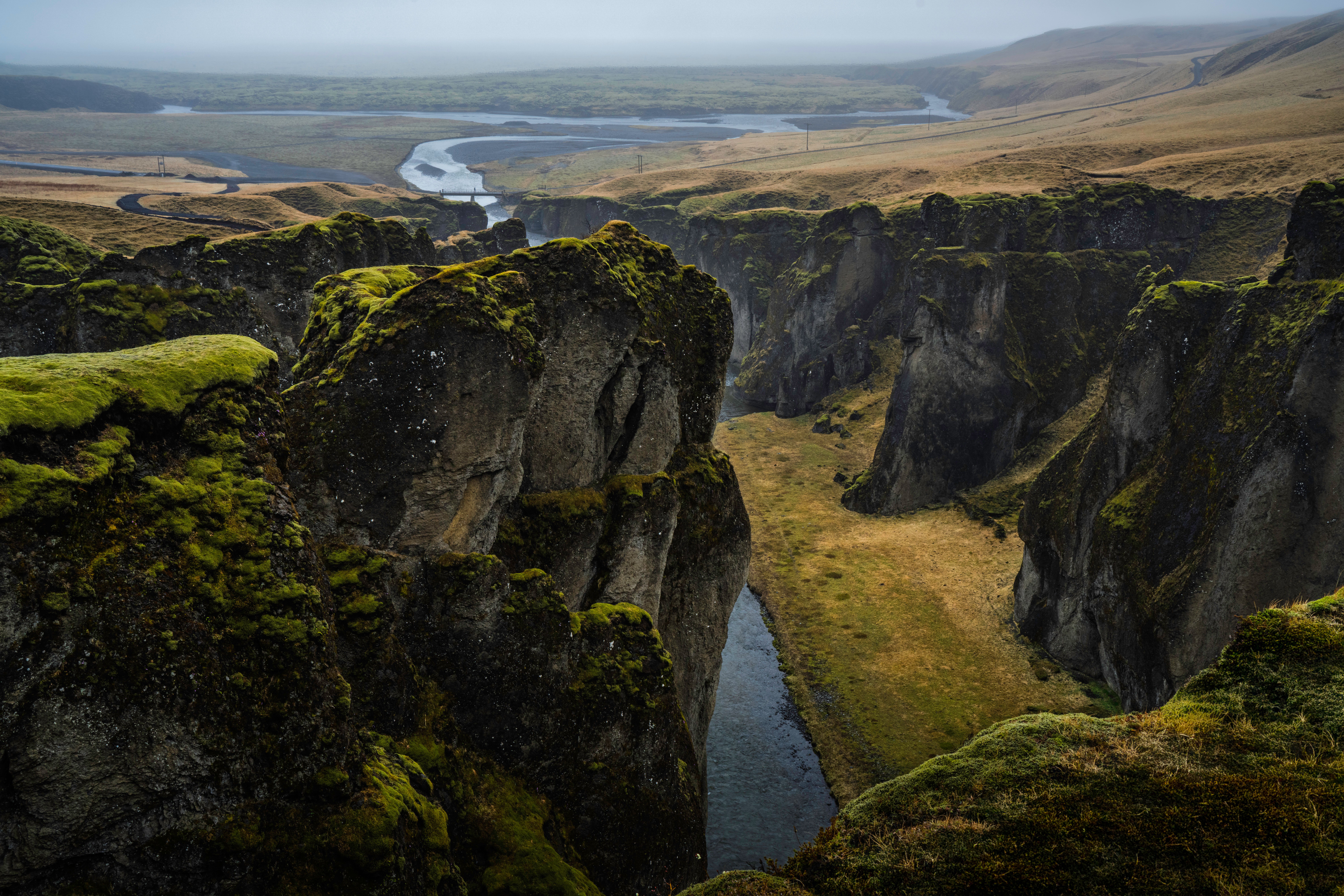 asbyrgi canyon iceland horseshoe shaped cliff forest floor gorge dramatic walls