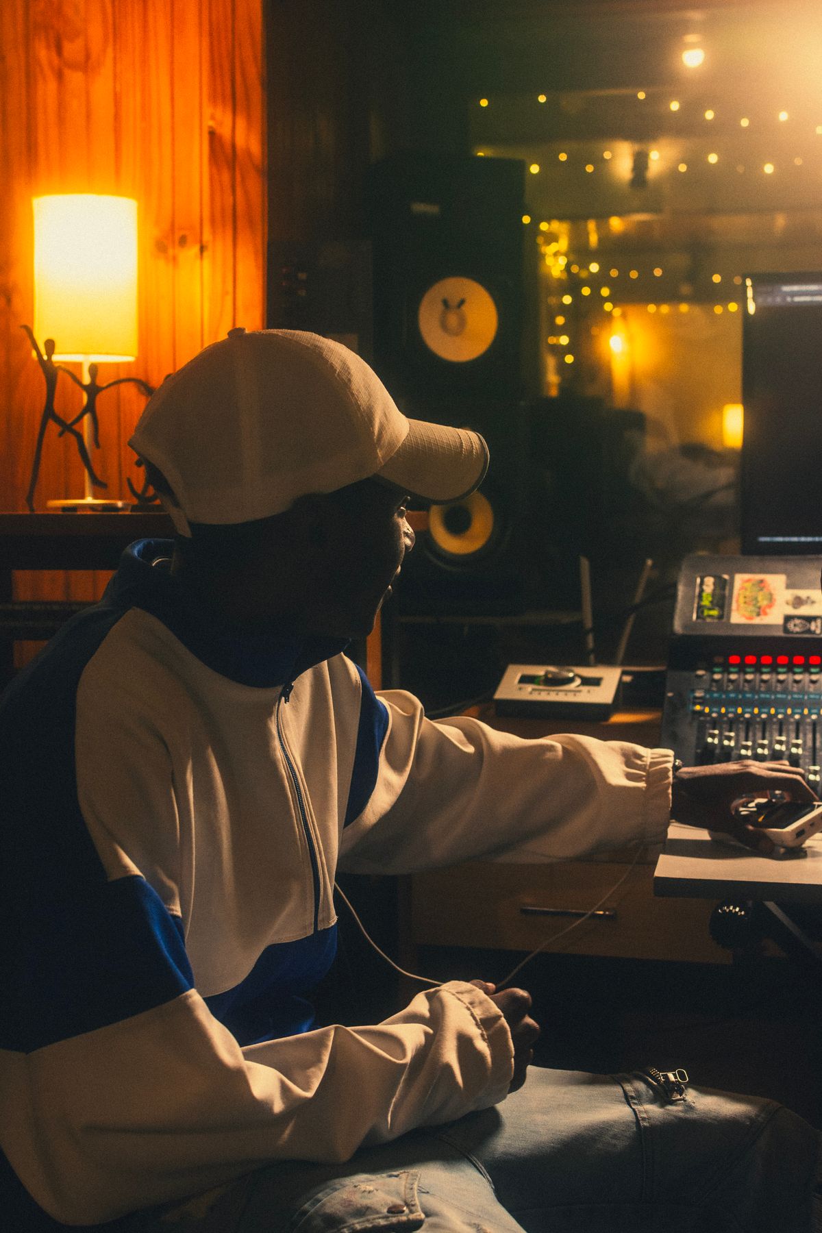 Professional music production house in Firozabad studio room