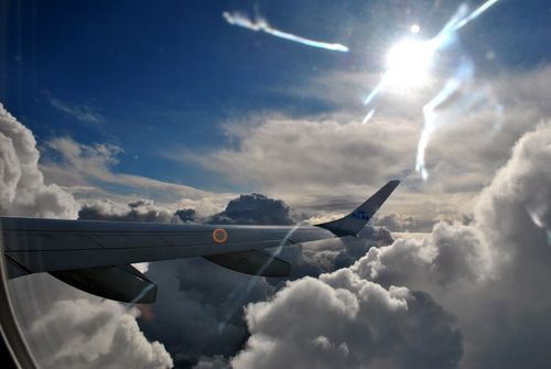 Free stock photo of adventure, airplane, blue Stock Photo