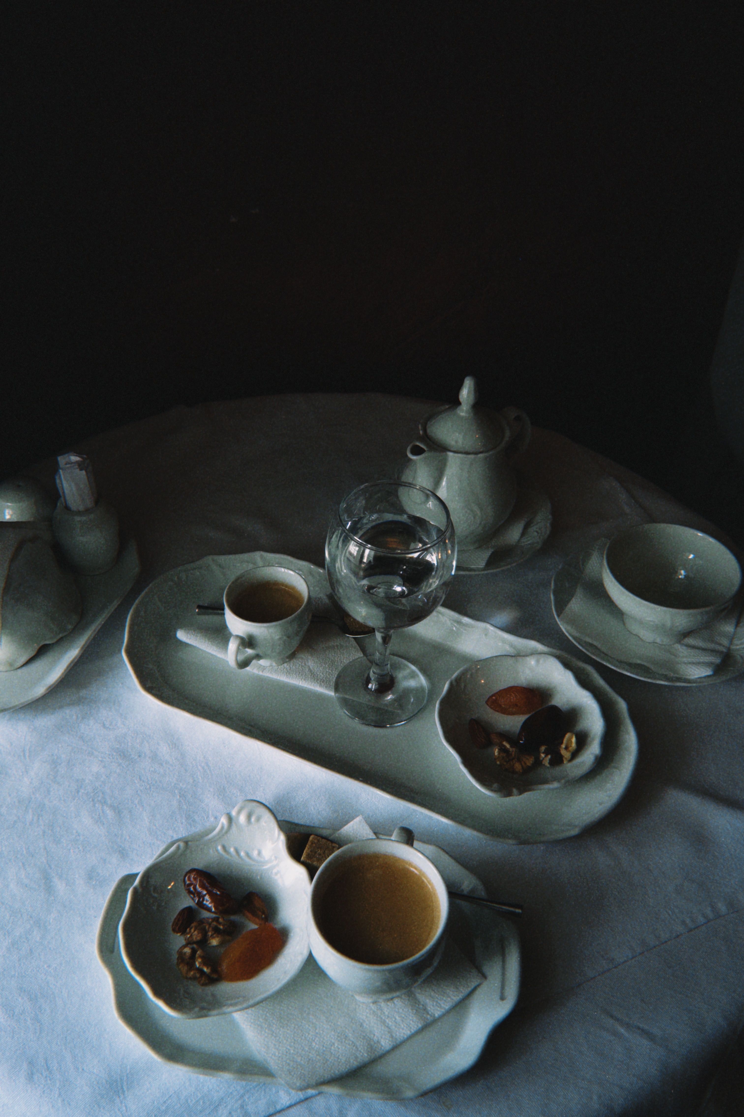 Elegant Still Life with Tea and Confectionery · Free Stock Photo