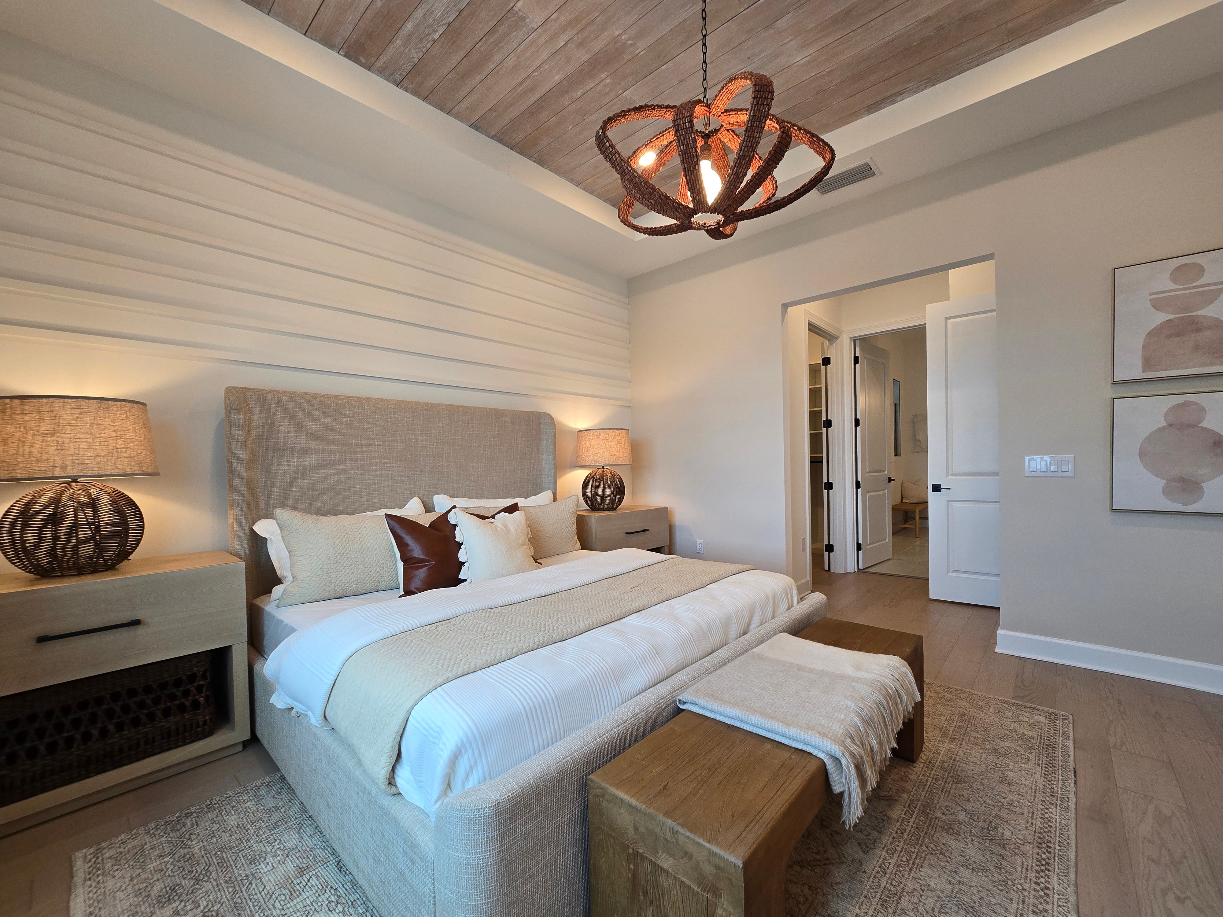 Modern Bedroom with Cozy Interior Design · Free Stock Photo