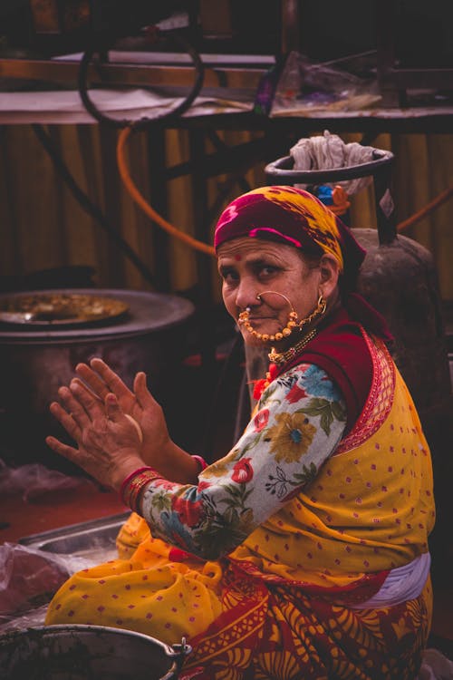 Free stock photo of gold, lady, pahadi