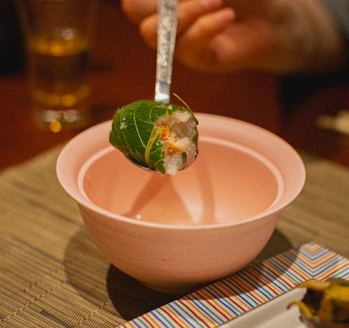 Free A taste of traditional Japanese food served in a kamogawa setting, with vibrant colors and intricate presentation. Stock Photo