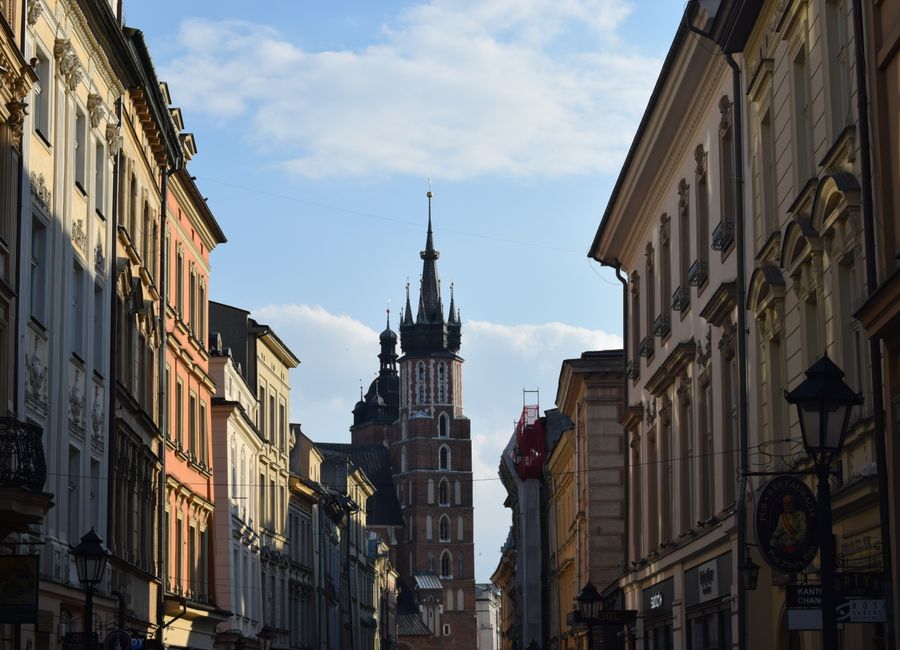 Kraków, Poland — skyline and landmarks · stay connected with a Kraków eSIM from My Holiday SIM