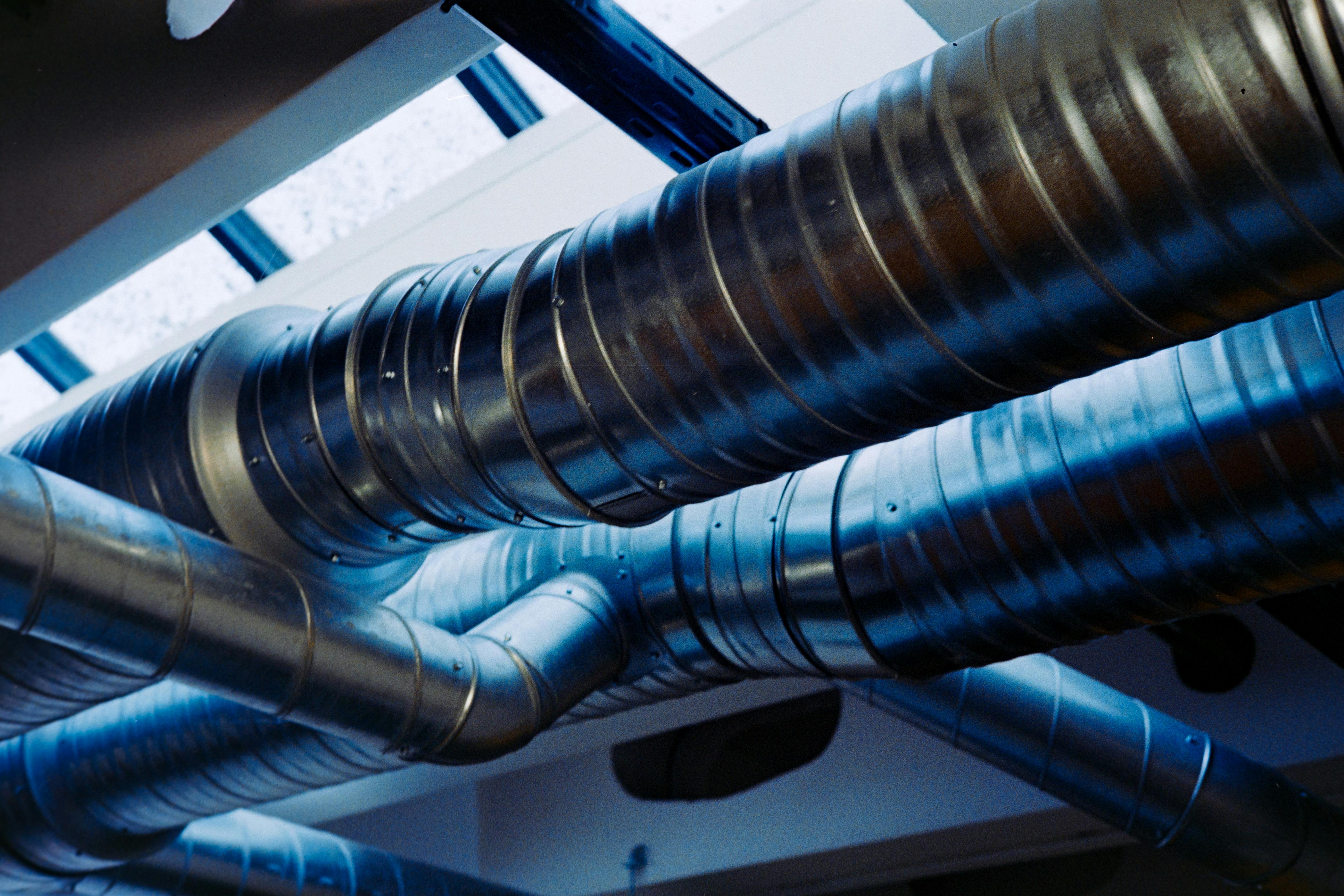 HVAC integrated into modern architecture