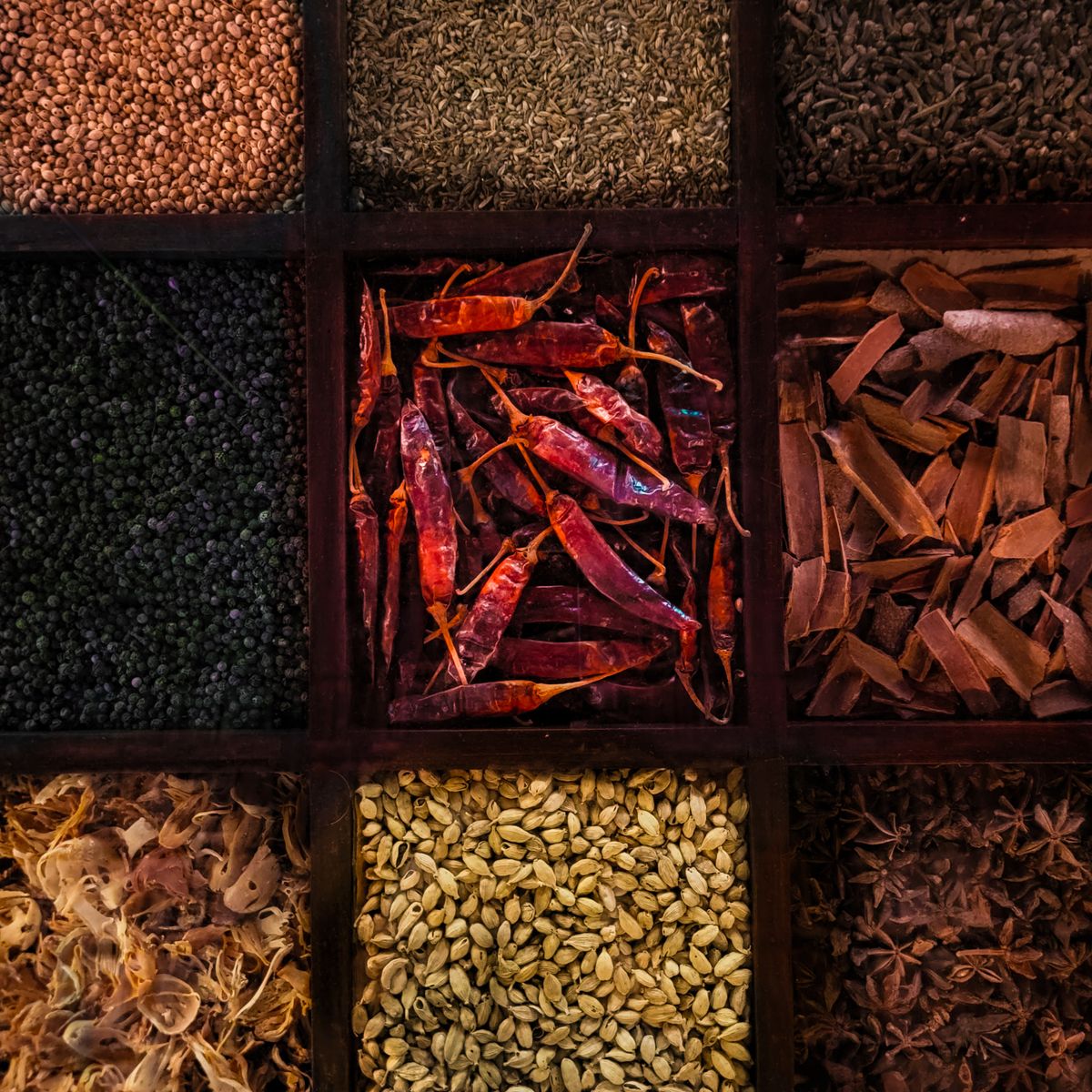 The spice cabinet