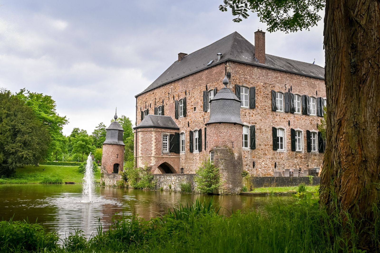 Bij Rosendael word je natgespoten
