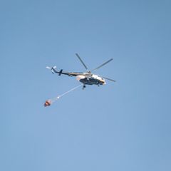 שריפה ביוון: אש פרצה באזור היער קאסיטרה ברודופי