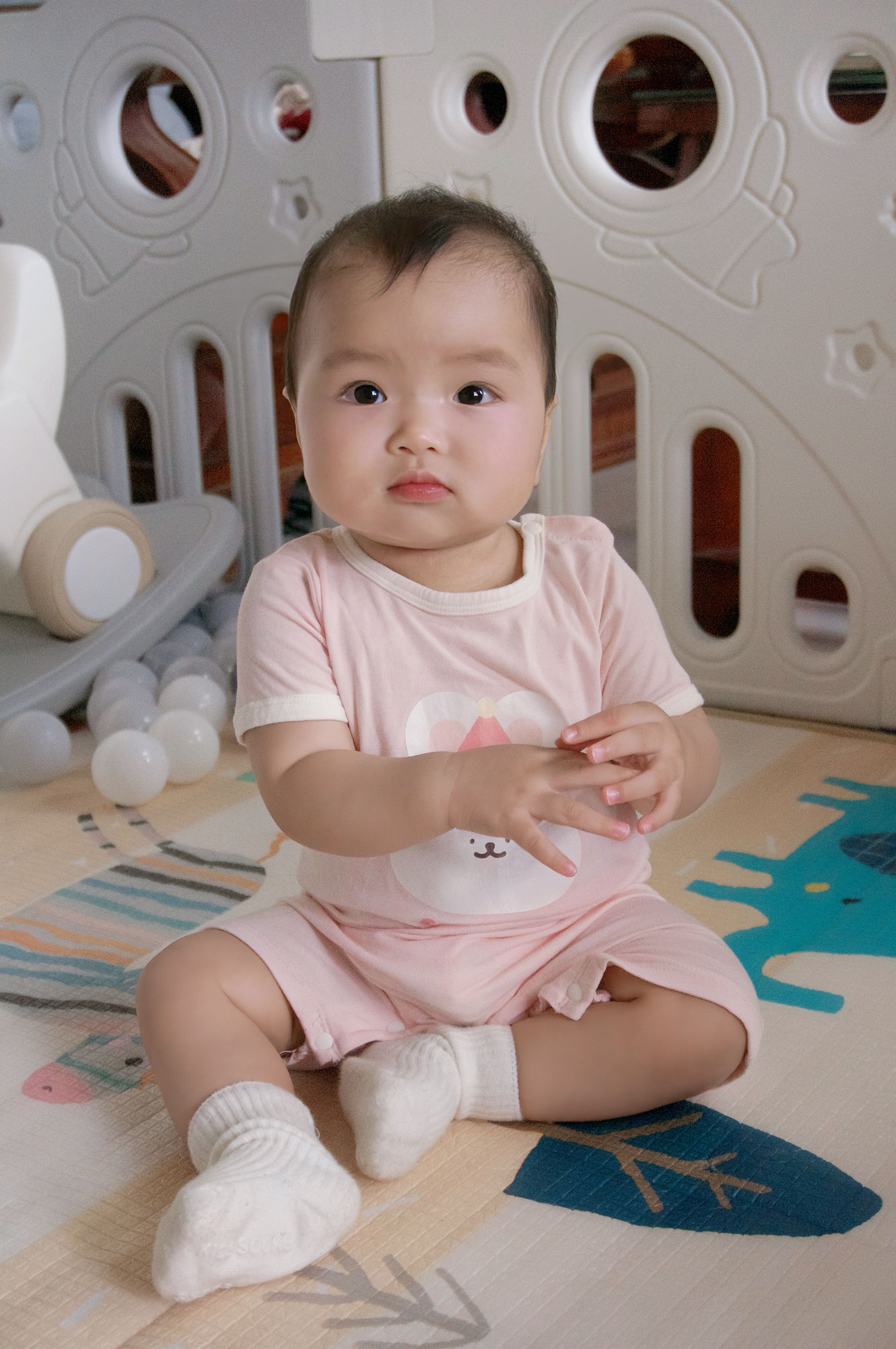 婴儿地板袜