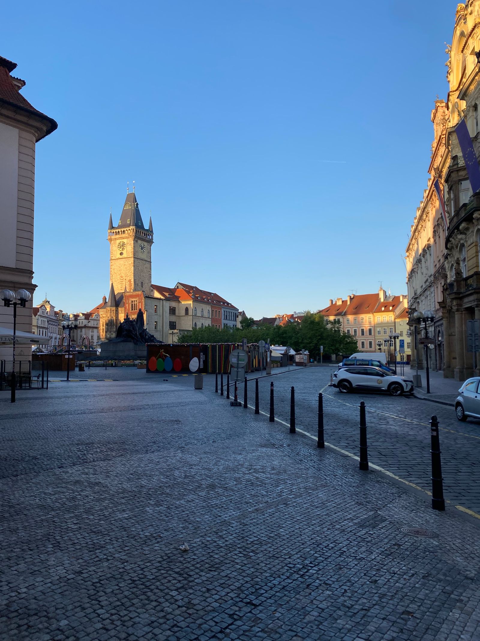 Historic Czech town square