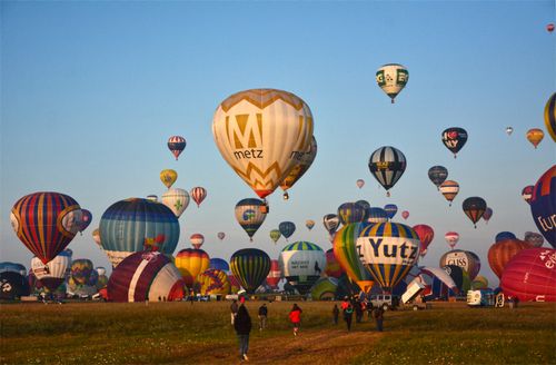 Free stock photo of balloons, france, hot air balloons Stock Photo