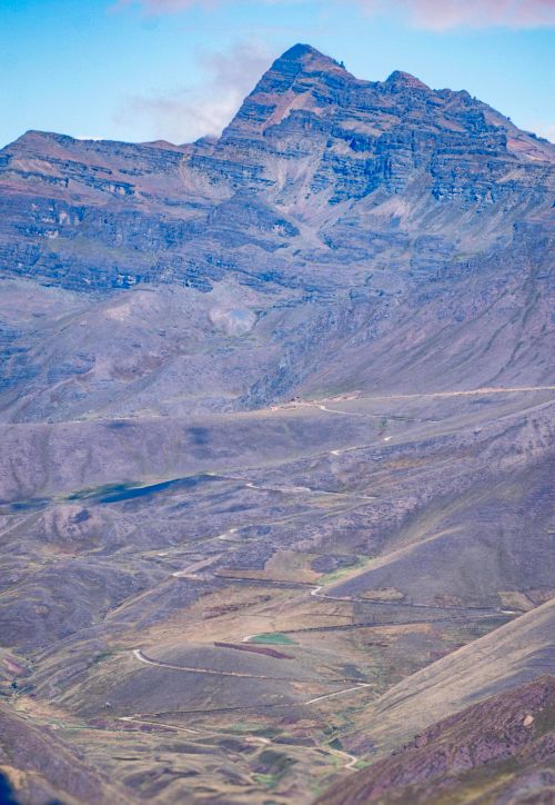 Free Breathtaking view of the Andes Mountains in Cochabamba, Bolivia, capturing the natural beauty of rocky landscapes. Stock Photo