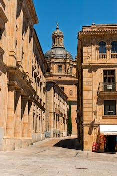 Explore the stunning Renaissance architecture in Salamanca's historic streets.