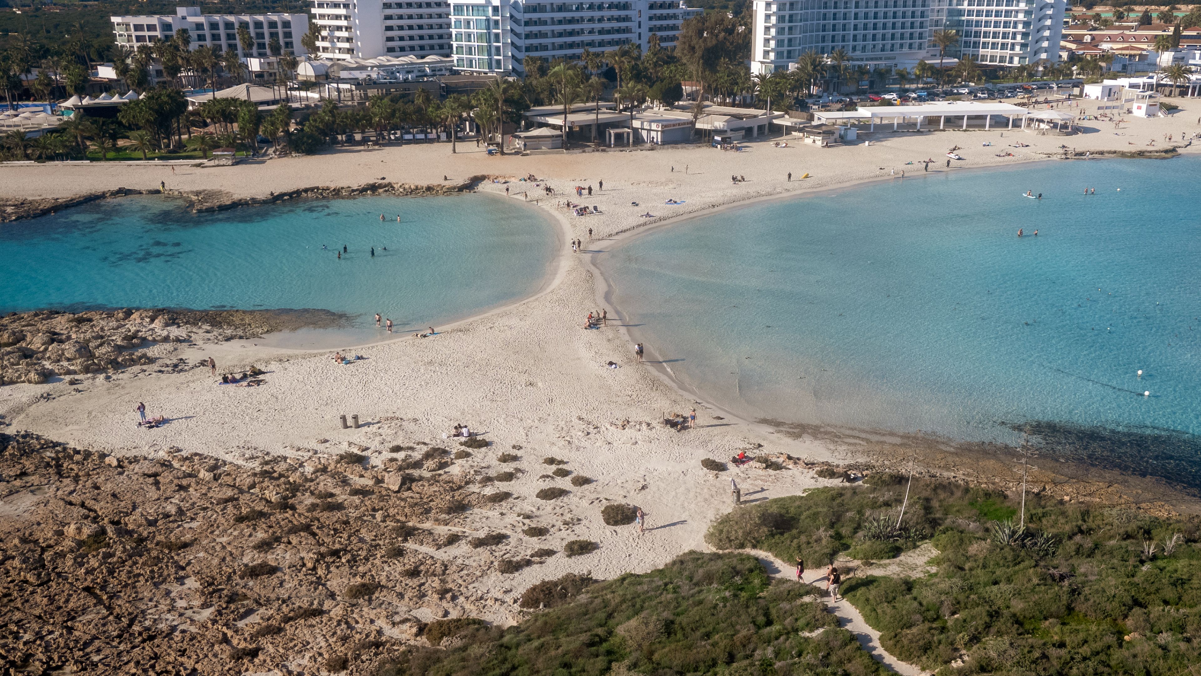 Cyprus coastline for contact page