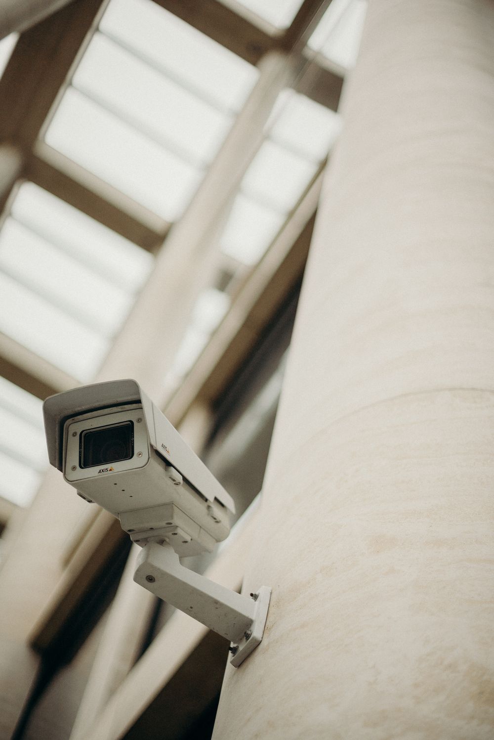 SIA licensed security guard on duty at a London commercial premises