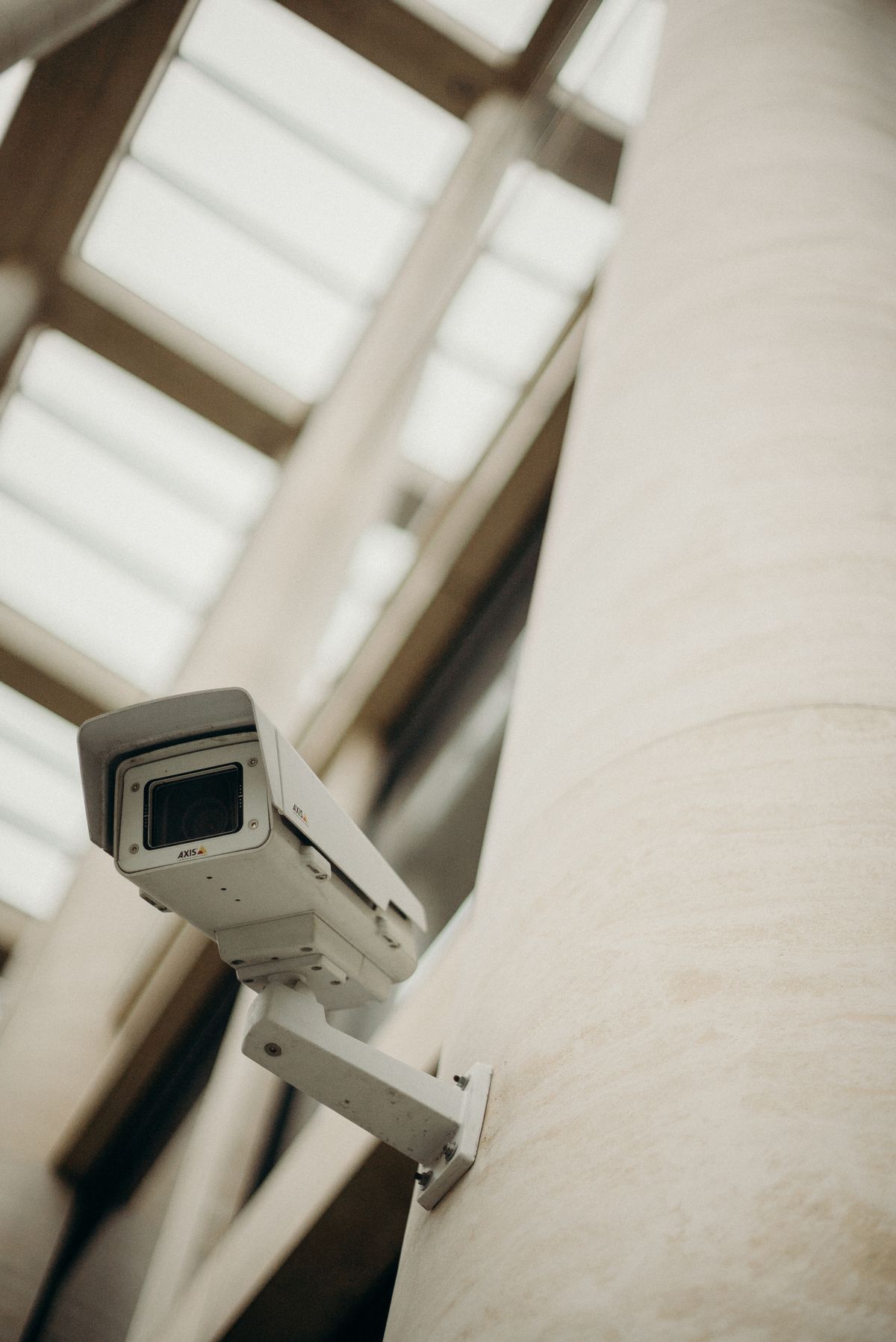 Outdoor HD Weatherproof Security Camera Installed on Property Perimeter