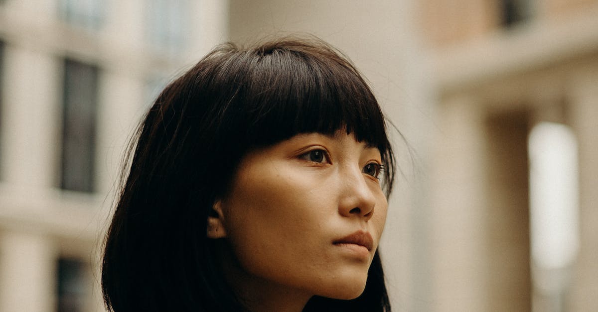 How to cut side swept bangs YouTube