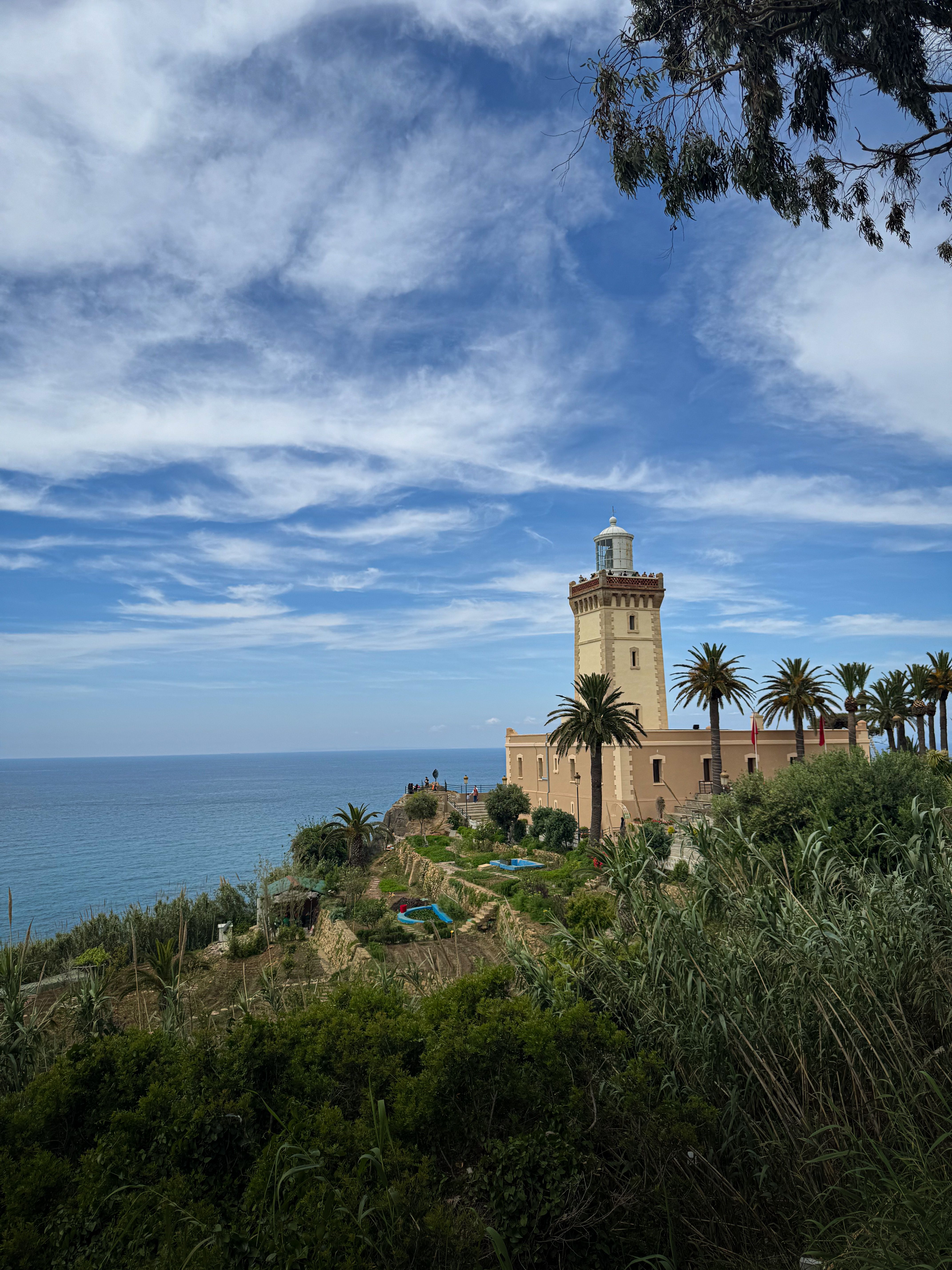 Cap Spartel lighthouse and Atlantic coast —  au Maroc