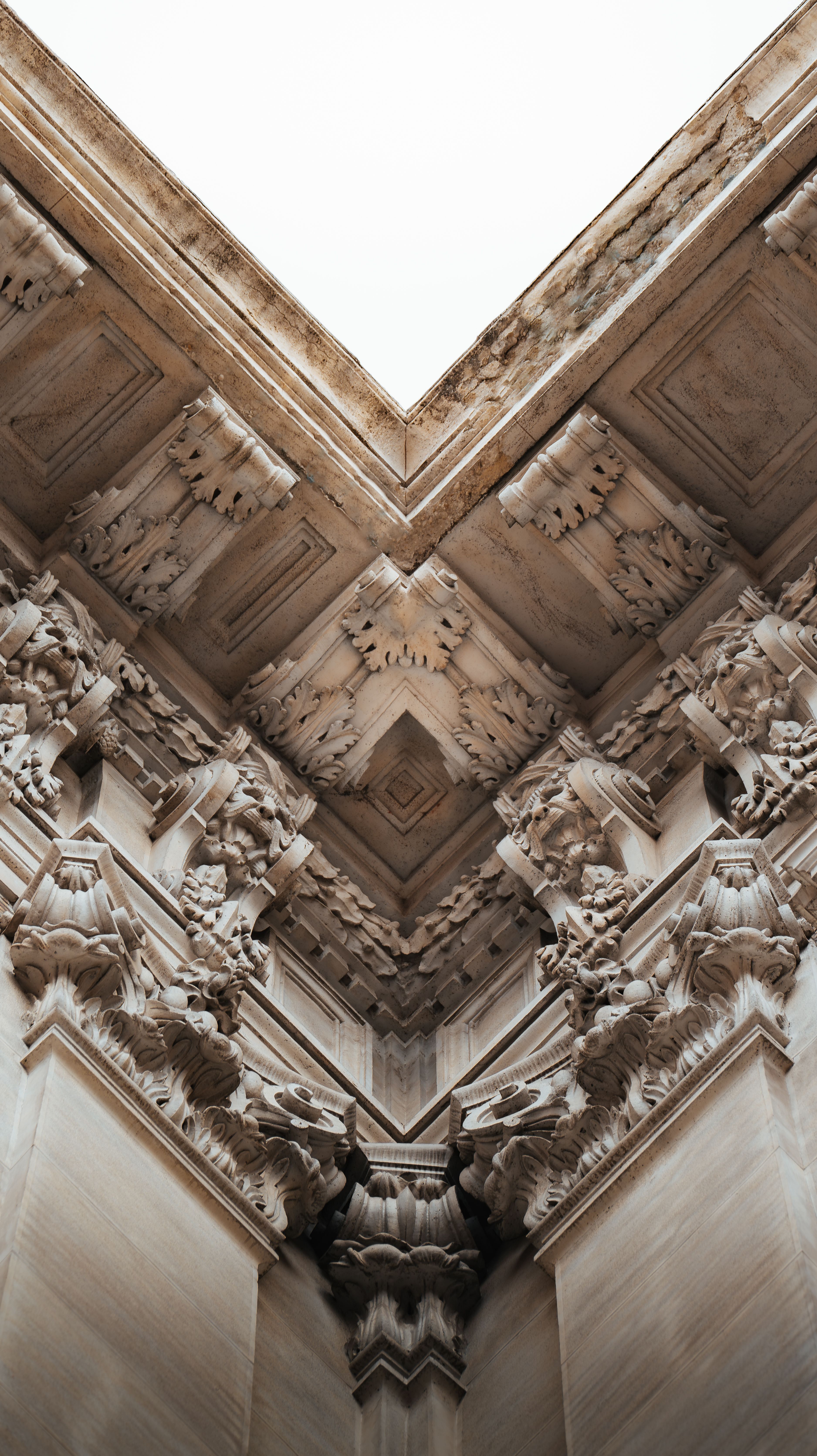 Ornate Neo-Classical Architectural Details · Free Stock Photo