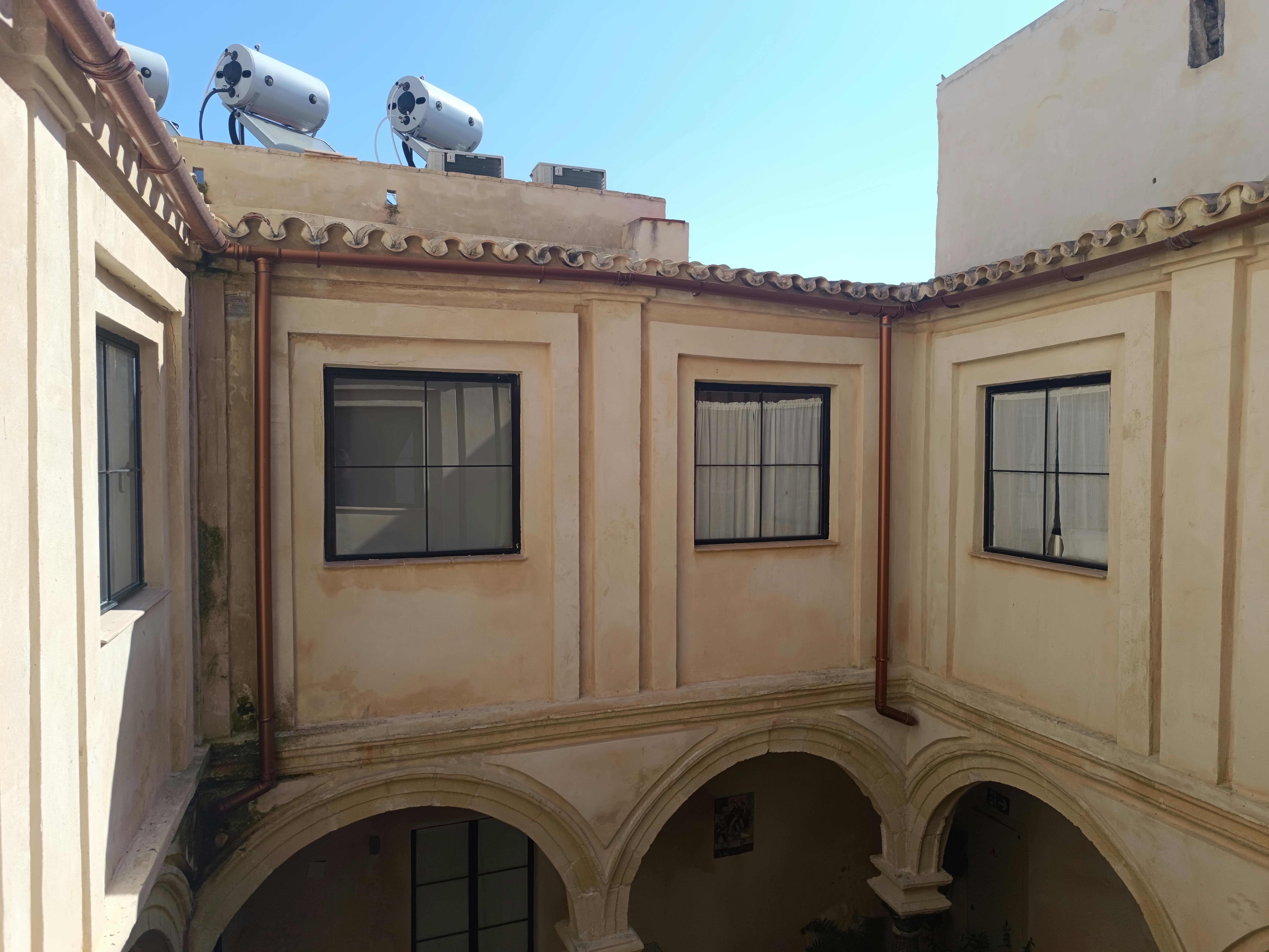 panorámica de la planta superior desde una de sus ventanas